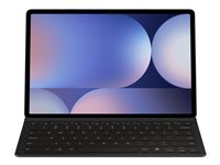 Samsung EF-DX920 - Tastatur og folio-kasse (bogomslag) - slank, AI-tast - trådløs - POGO pin, Bluetooth - sort tastatur, sort etui - for Galaxy Tab S10 Ultra, Tab S9 Ultra EF-DX920BBEGSE