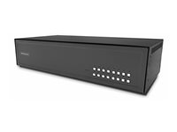 StarTech.com - KVM switch - sikker - 16 x KVM port(s) - 1 lokalbruger - desktop CK4-D116C