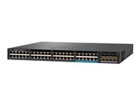 Cisco Catalyst 3650-8X24PD-S - Switch - L3 - Administreret - 16 x 10/100/1000 (UPOE) + 8 x 100/1000/2.5G/5G/10G (UPOE) + 2 x 10 Gigabit SFP+ (uplink) - desktop, monterbar på stativ - PoE+ WS-C3650-8X24PD-S