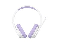 Belkin SoundForm Inspire - Headset - fuld størrelse - Bluetooth - trådløs, kablet - 3,5 mm jackstik - lavander AUD006BTLV