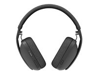 Logitech Zone Vibe Wireless - Headset - fuld størrelse - Bluetooth - trådløs - USB-C via Bluetooth adapter - grafit - Certified for Microsoft Teams 981-001157
