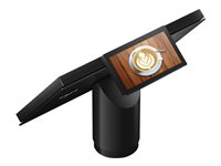 HP Engage - Kundedisplay - 6.6" - berøringsskærm - 1400 x 720 - 400 cd/m² - 1000:1 - 25 ms - USB - sort - USB - for Engage One Essential 9YH48AA