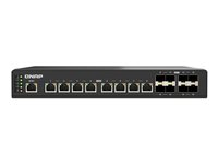 QNAP QSW-IM3216-8S8T - Switch - Administreret - 8 x 10 Gigabit SFP+ + 8 x 100/1000/2.5G/5G/10GBase-T - monterbar på stativ, væg-monterbar - for QNAP CAB-DAC30M-SFPP-DEC01, CAB-DAC30M-SFPP-DEC02, CAB-DAC50M-SFPP, TRX-10GITSFPP-SR QSW-IM3216-8S8T