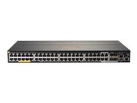 HPE Aruba 2930M 48G POE+ 1-Slot - Switch - L3 - Administreret - 44 x 10/100/1000 (PoE+) + 4 x combo Gigabit SFP - monterbar på stativ - PoE+ (1440 W) - remarketed JL322AR
