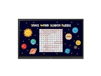 LG CreateBoard 55TR3DK-B - 55" Diagonal klasse TR3DK Series LED-bagbelyst LCD paneldisplay - uddannelse/virksomhed - med berøringsskærm (multi-berøring) - Android - 4K UHD (2160p) 3840 x 2160 - Direct LED - sort 55TR3DK-B.MUEQ