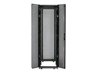 APC NetShelter SX Deep Enclosure with Sides - Rack kabinet - sort - 42U - 19" AR3300X717