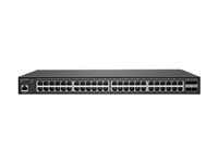 SonicWall Switch SWS14-48 - Switch - Administreret - 48 x 10/100/1000 + 4 x 10 Gigabit SFP+ - monterbar på stativ - sælges ikke, demo 02-SSC-4872