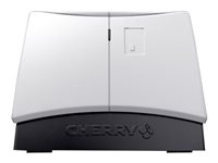CHERRY SmartTerminal ST-1144 - SMART-kortlæser - USB 2.0 - hvid (top), sort base ST-1144UB