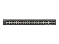 Zyxel GS1920-48v2 - Switch - smart - 48 x 10/100/1000 + 4 x combo Gigabit SFP + 2 x Gigabit SFP - monterbar på stativ GS1920-48V2-EU0101F