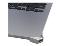 Compulocks Ledge Lock Adapter for MacBook Air 13" M2-M4 Silver - Adapter til låsning af slot for sikkerhed - for Apple MacBook Air M2 MBALDG04