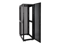 Eaton Tripp Lite Series 42U Rack Enclosure Server Cabinet Knock-Down w/ Doors & Sides - Rack kabinet - sort - 42U - 19" SR42UBKD