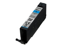 Canon CLI-581C XXL - Størrelse XXL - cyan - original - blækbeholder - for PIXMA TS6251, TS6350, TS6351, TS705, TS8252, TS8350, TS8351, TS8352, TS9550, TS9551 1995C001