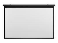 Multibrackets M Motorized Projection Screen Black Edition - Projektionsskærm - motoriseret - 135" (343 cm) - 16:10 - Matte White - sort 7350022735637