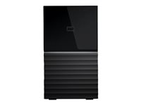 WD My Book Duo WDBFBE0240JBK - Harddisk-array - 24 TB - 2 bays - HDD 12 TB x 2 - USB 3.1 Gen 1 (ekstern) WDBFBE0240JBK-EESN