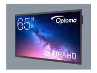 Optoma Creative Touch 5653RK - 65" Diagonal klasse 5-Series LED-bagbelyst LCD paneldisplay - interaktiv - med berøringsskærm (multi-berøring) - 4K UHD (2160p) 3840 x 2160 - Direct LED H1F0C0NBW101