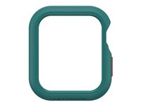 LifeProof Eco-Friendly - Støddæmper til smart watch - small - 85 % havbaseret genbrugt plastik - nedenunder (grøn/orange) 77-83811