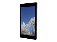 HI-ND - Monteringssæt (etui) - portræt - for fladt panel - sort - skærmstørrelse: 55" - vægmonterbar - for Samsung QM55B-T WC5512T-5001-02