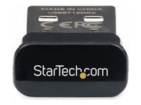 StarTech.com Bluetooth Adapter - Mini USB Adapter - Bluetooth 2.1 - Class 1 EDR - Bluetooth Receiver (USBBT1EDR2) - Netværksadapter - USB - Bluetooth 2.1 EDR - Klasse 1 - sort USBBT1EDR2