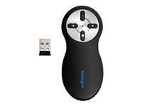 Kensington Wireless Presenter - Fjernbetjening til præsentation - 4 knapper - RF K33373EU