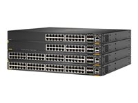HPE Aruba 6300F - Switch - L3 - Administreret - 24 x 10/100/1000 (PoE+) + 4 x 50 Gigabit Ethernet SFP56 - front til ryg-luftstrøm - monterbar på stativ - PoE+ - TAA-kompatibel JL666A#ABB