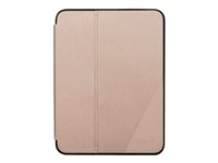 Targus Click-In - Flipomslag til tablet - polykarbonat - roseguld - 8.3" - for Apple iPad mini (6. generation) THZ91208GL