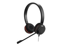 Jabra Evolve 20SE UC stereo - Headset - på øret - kablet - USB-C, USB-A - støjisolerende - Alcatel-Lucent Certified, Avaya Certified, Certified for Microsoft Teams, Cisco Certified, Unify Certified 4999-829-469