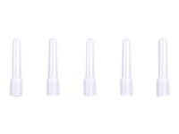 Cisco Meraki - Antenne - dipol - Wi-Fi - 3,8 dBi (til 2,4 GHz), 5,5 dBi (til 5 GHz) - omni-directional - indendørs (pakke med 6) - for Cisco Meraki MR53E MA-ANT-3-A6