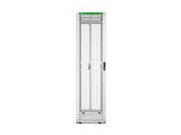 APC NetShelter SX Gen 2 - Rack kabinet - 2258 H x 600W x 1200D mm, med Sides - gulvstående - hvid - 48U - 19" AR3307W2