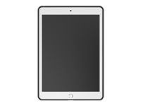 OtterBox React Series - Bagsidecover til tablet - polykarbonat, syntetisk gummi - sort krystal - 10.2" - for Apple 10.2-inch iPad (7. generation, 8. generation, 9. generation) 77-80700