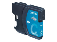 Brother LC1100C - Cyan - original - blækpatron - for Brother DCP-185, 385, 395, 585, J715, MFC-490, 5490, 5890, 5895, 6890, 790, 795, 990, J615 LC1100CBPDR