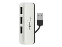 Belkin Travel - Hub - 4 x USB 2.0 - desktop F4U021BT