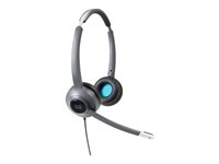 Cisco 522 Wired Dual - Headset - på øret - kablet - 3,5 mm jackstik CP-HS-W-522-USB=