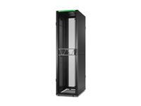 APC NetShelter SX Gen 2 - Rack kabinet - 2258H x 600W x 1070D mm, med Sides - gulvstående - sort - 48U - 19" - TAA-kompatibel AR3107B2