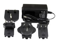 StarTech.com Universal Replacement Power Adapter - DC 5 Volts, 3 Amps Power Adapter (SVA5M3NEUA) - Strømforsyningsadapter - AC 100-240 V - for P/N: HD2VID2, ST121HD20FXA, ST121HD20L, ST121WHDLR, USB2G4LEXT2NA, VID2HDCON2, VID2VGATV3 SVA5M3NEUA