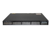 Cisco Catalyst 3650-48FD-S - Switch - L3 - Administreret - 48 x 10/100/1000 (PoE+) + 2 x 10 Gigabit SFP+ - desktop, monterbar på stativ - PoE+ (775 W) WS-C3650-48FD-S