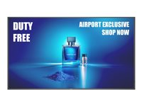 Philips 55BDL6017P - 55" Diagonal klasse (54.6" til at se) - P-Line 6000 Series LED-bagbelyst LCD paneldisplay - digital skiltning - 4K UHD (2160p) 3840 x 2160 55BDL6017P/00