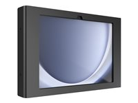 Compulocks Galaxy Tab A9+ 11", Swell Secured Enclosure Wall Mount - Indelukke - eksponeret front/bagsidekamera og sensorer - for tablet - låsbar - sort - skærmstørrelse: 11" - vægmonterbar - for Samsung Galaxy Tab A9+ 11GSWL9B