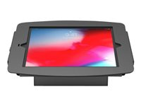 Compulocks iPad Pro 12.9" (3-6th Gen) Space Enclosure AV Conference Room Capsule - Monteringssæt (indelukke, base) - 25° synsvinkel - for tablet - låsbar - stål, højglansaluminium - sort - skærmstørrelse: 12.9" - monteringsgrænseflade: 100 x 100 mm - vægmonterbar, skrivebord, skrivebordsmonterbar - for Apple 12.9-inch iPad Pro (3. generation, 4. generation, 5. generation, 6. generation) 341B299PSENB