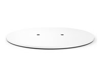 Compulocks Stability Base for the Mast Stand - Komponenter til montering (stabilitetsbase) - for tablet kabinet - gummibase - hvid - skærmstørrelse: from 11" STB3W