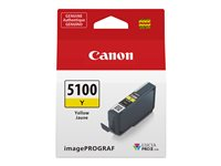 Canon PFI-5100 Y - 14.4 ml - gul - original - hængekasse - blækbeholder - for imagePROGRAF PRO-310 6955C001