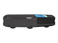 QNAP TS-i410X - NAS-server - 4 bays - SATA 6Gb/s - RAID JBOD, 0, 1, 5, 6, 10 - RAM 8 GB - 10 Gigabit Ethernet - iSCSI support TS-I410X-8G