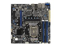 ASUS P12R-M - Bundkort - micro ATX - LGA1200 sokkel - C252 Chipset - USB 3.2 Gen 2 - 2 x Gigabit LAN - onboard grafik 90SB09X0-M2UAY0