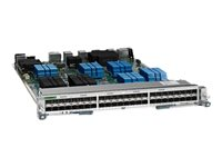 Cisco Nexus 7000 F3-Series 48-Port Fiber 1 and 10G Ethernet Module - Ekspansionsmodul - Gigabit Ethernet / 10 Gigabit SFP+ / SFP (mini-GBIC) x 48 - for Nexus 7000, 7004, 7010, 7700, 7700 18-Slot N7K-F348XP-25=