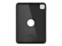 OtterBox Defender Series - Beskyttende kasse til tablet - grov - polykarbonat, syntetisk gummi - sort - 11" - for Apple 11-inch iPad Pro (3. generation) 77-83346