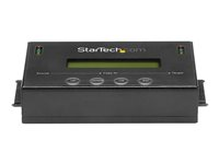StarTech.com 1:1 Hard Drive Duplicator and Eraser for 2.5" & 3.5" SATA HDD SSD - LCD & RS-232  - 14GBpm Duplication Speed - Cloner & Wiper (SATDUP11) - Harddisk-duplikator - 2 bays (SATA-600) - for P/N: SVA12M5NA SATDUP11