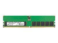 Micron - DDR5 - modul - 32 GB - DIMM 288-PIN - 4800 MHz / PC5-38400 - CL40 - 1.1 V - ikke bufferet - ECC MTC20C2085S1EC48BA1R