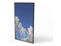 HI-ND - Komponenter til montering (front cover) - for fladt panel - metal - sort - skærmstørrelse: 75" - kiosk FC7512-0201-02