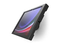 Compulocks Galaxy Tab S9/S10 Ultra Apex Enclosure Tilting Wall Mount - Monteringssæt (indelukke) - eksponeret front-/bagsidekamera og sensorer, vippe - for tablet - låsbar - sort - skærmstørrelse: 14.6" - vægmonterbar - for Samsung Galaxy Tab S9 Ultra 505B146GUAPXB