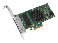 Intel Ethernet Server Adapter I350-T4V2 - Netværksadapter - PCIe 2.1 x4 lavprofil - 1000Base-T x 4 I350T4G2P20