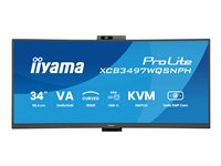 iiyama ProLite XCB3497WQSNPH-B1 - LED-skærm - kurvet - 34" XCB3497WQSNPH-B1